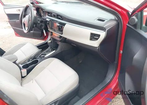 2015 Toyota Corolla Le z USA, uszkodzony, nr VIN 2T1BURHE3FC245522